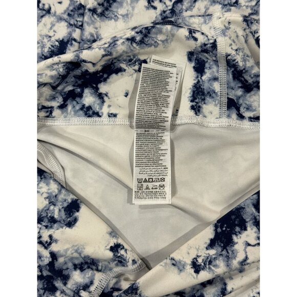 NEW GapFit Size L Womens Blue & White Tie-Dye Leggings With Blackout Technology - Picture 8 of 11